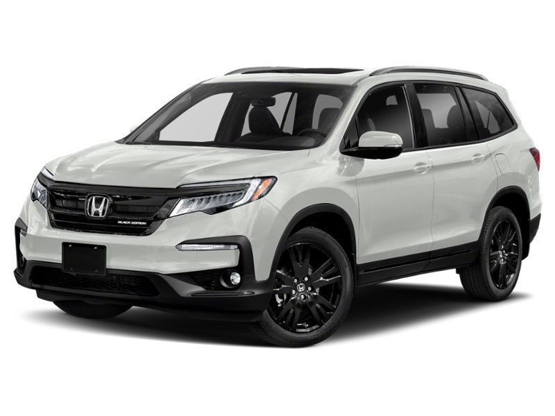 2020 Honda Pilot Black Edition AWD Platinum White Pearl  Shot 4