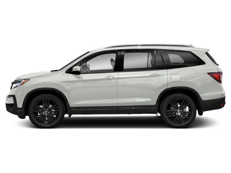 2020 Honda Pilot Black Edition AWD Platinum White Pearl  Shot 3