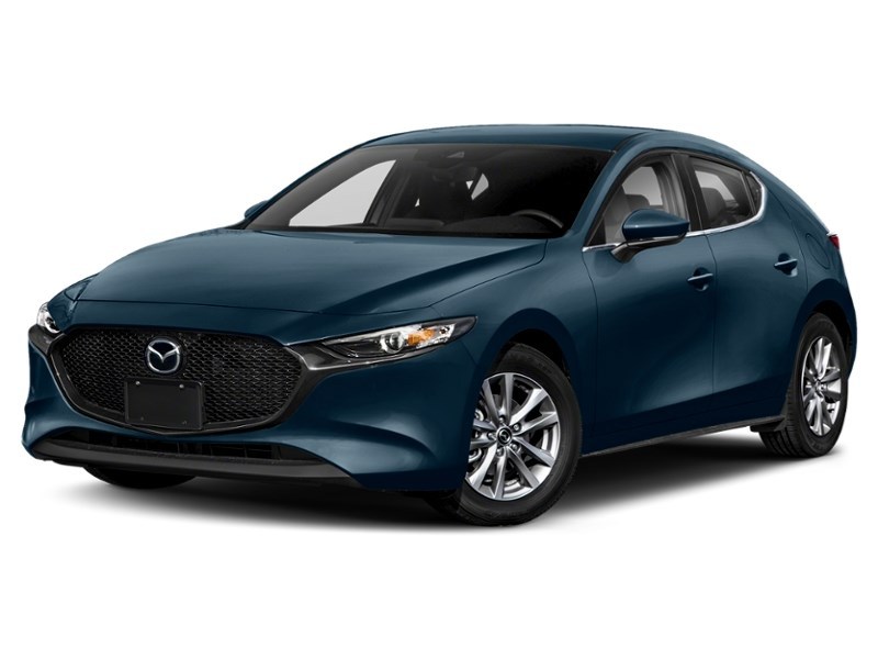 2019 Mazda Mazda3 Sport GS Deep Crystal Blue Mica  Shot 4