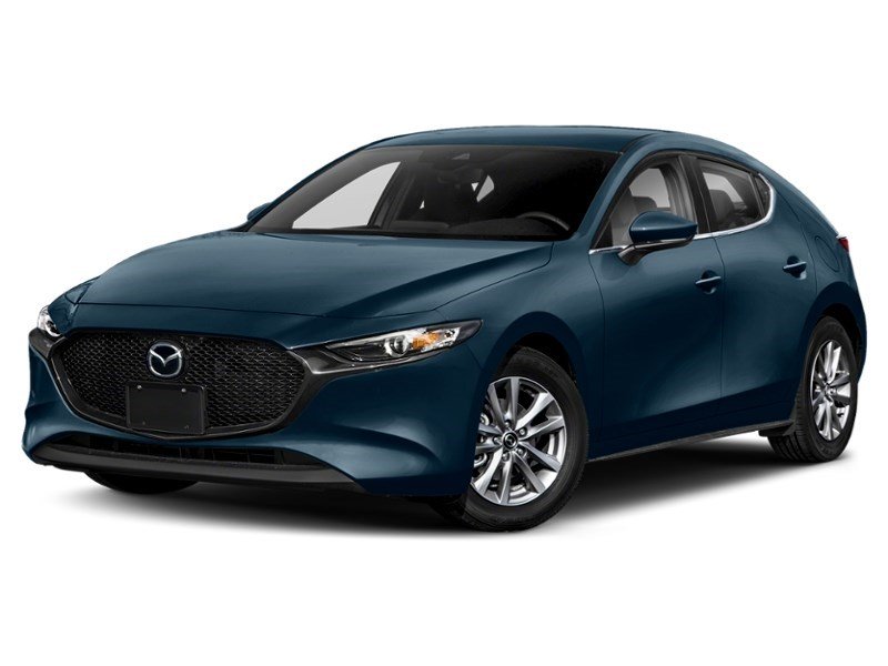 2019 Mazda Mazda3 Sport GS Auto FWD Deep Crystal Blue Mica  Shot 4