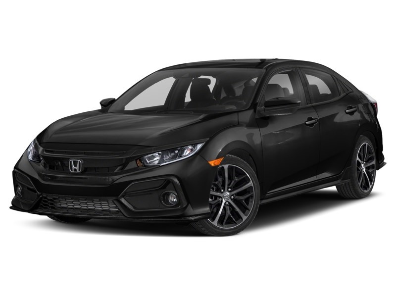2020 Honda Civic Sport CVT Crystal Black Pearl  Shot 16