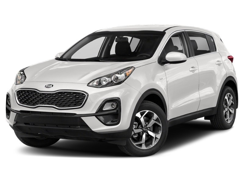 2022 Kia Sportage LX AWD Snow White Pearl  Shot 4