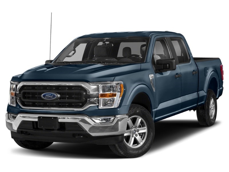 2022 Ford F-150 XLT 4WD SuperCrew 5.5' Box Antimatter Blue Metallic  Shot 47