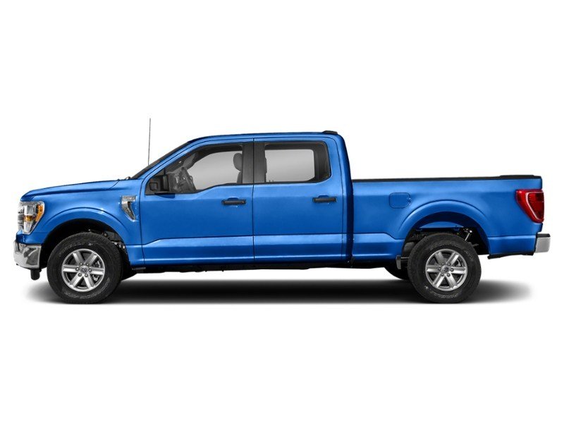 2021 Ford F-150 XLT 4WD SuperCrew 5.5' Box Velocity Blue Metallic  Shot 5