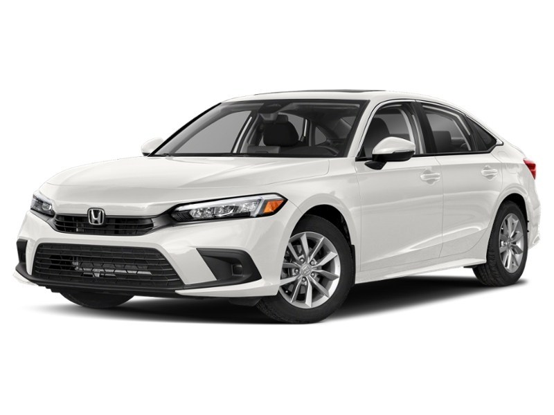 2022 Honda Civic Sedan EX CVT Platinum White Pearl  Shot 4