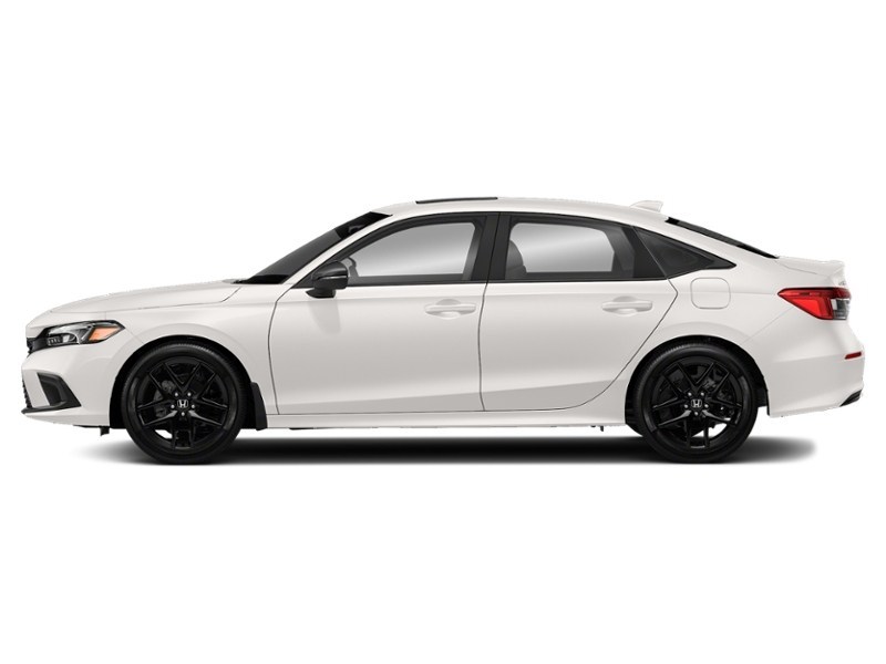 2024 Honda Civic Sedan Sport CVT Platinum White Pearl  Shot 2