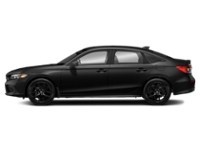 2022 Honda Civic Sedan Sport CVT Crystal Black Pearl  Shot 4
