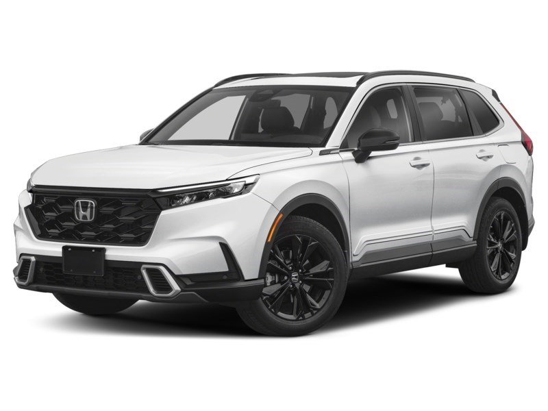 2025 Honda CR-V Hybrid Touring AWD Platinum White Pearl  Shot 4