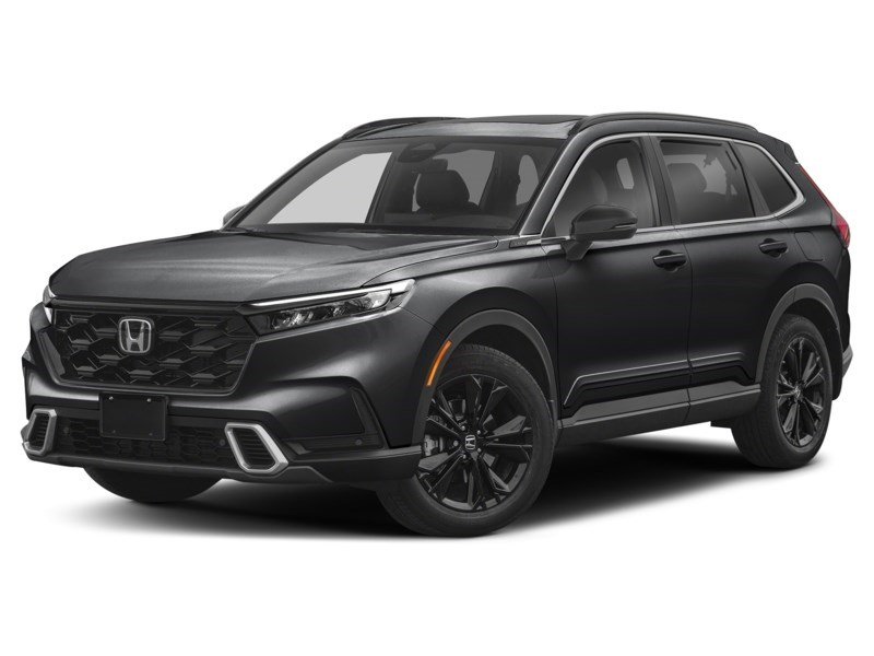 2025 Honda CR-V Hybrid Touring AWD Crystal Black Pearl  Shot 4