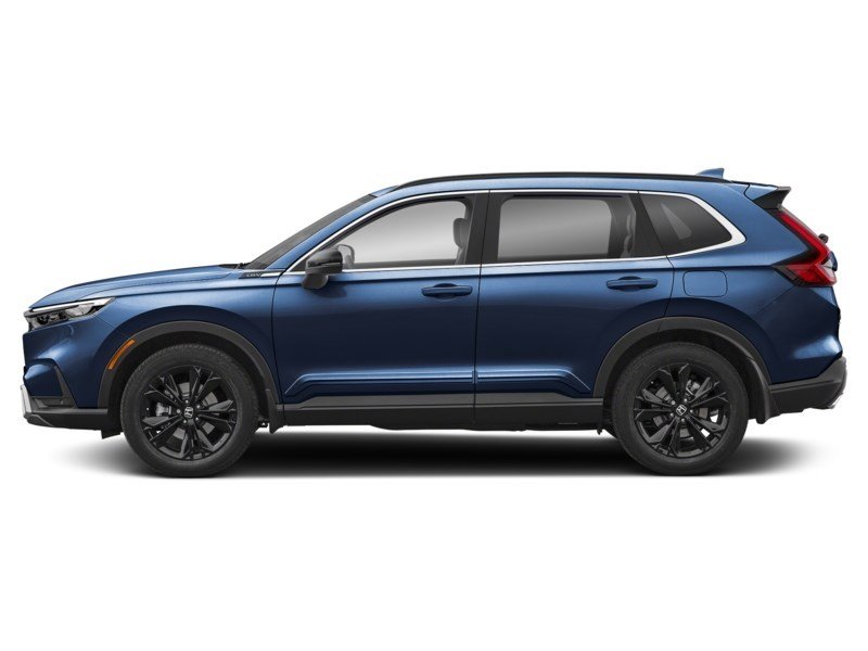 2025 Honda CR-V Hybrid Touring AWD Canyon River Blue Metallic  Shot 11