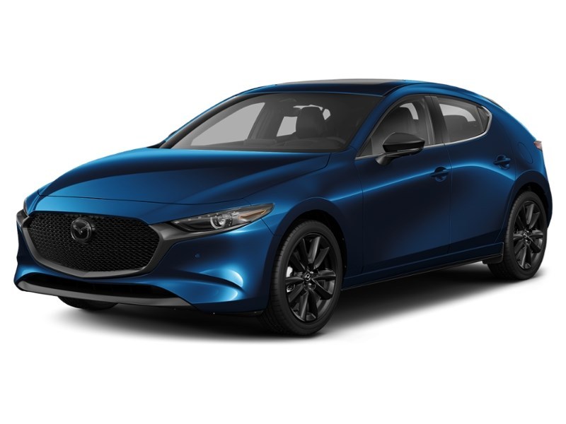 2026 Mazda Mazda3 Sport GT w/Turbo Auto i-ACTIV AWD Deep Crystal Blue Mica  Shot 3