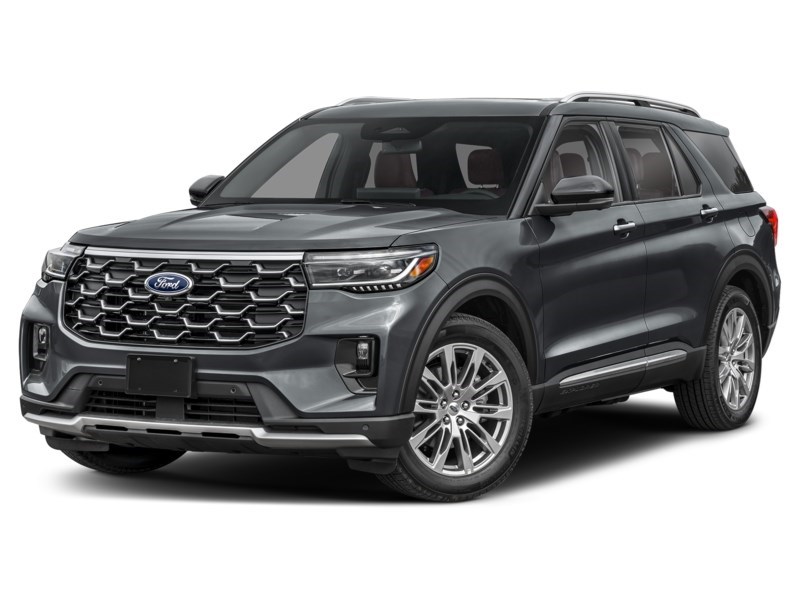 2026 Ford Explorer Platinum 4WD Carbonized Grey Metallic  Shot 1