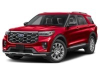 2026 Ford Explorer Platinum 4WD Rapid Red Metallic Tinted Clearcoat  Shot 4