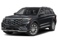 2026 Ford Explorer Platinum 4WD Agate Black Metallic  Shot 1