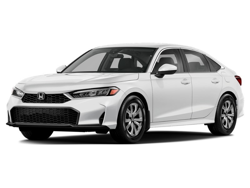 2026 Honda Civic LX CVT Platinum White Pearl  Shot 1