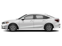 2025 Honda Civic Sedan LX CVT Platinum White Pearl  Shot 4