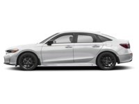 2025 Honda Civic Hybrid Sport eCVT Platinum White Pearl  Shot 3