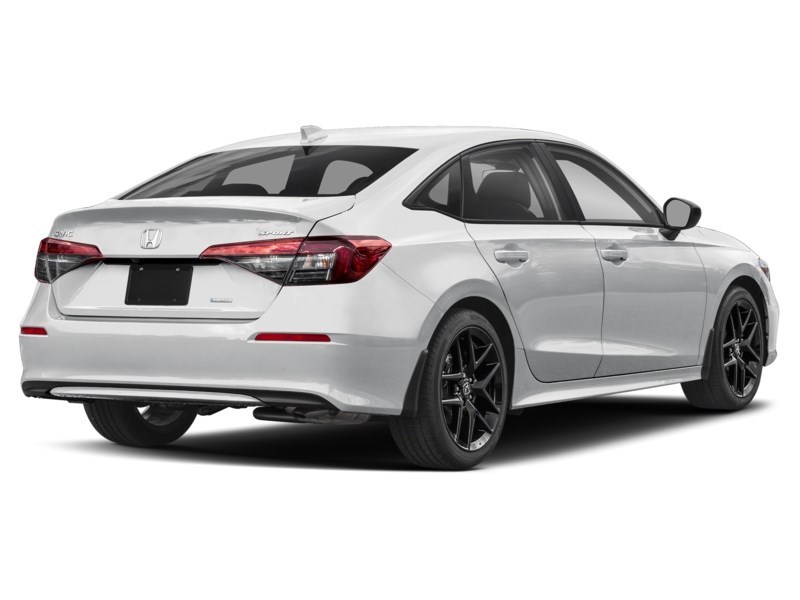 2025 Honda Civic Hybrid Sport eCVT Platinum White Pearl  Shot 2