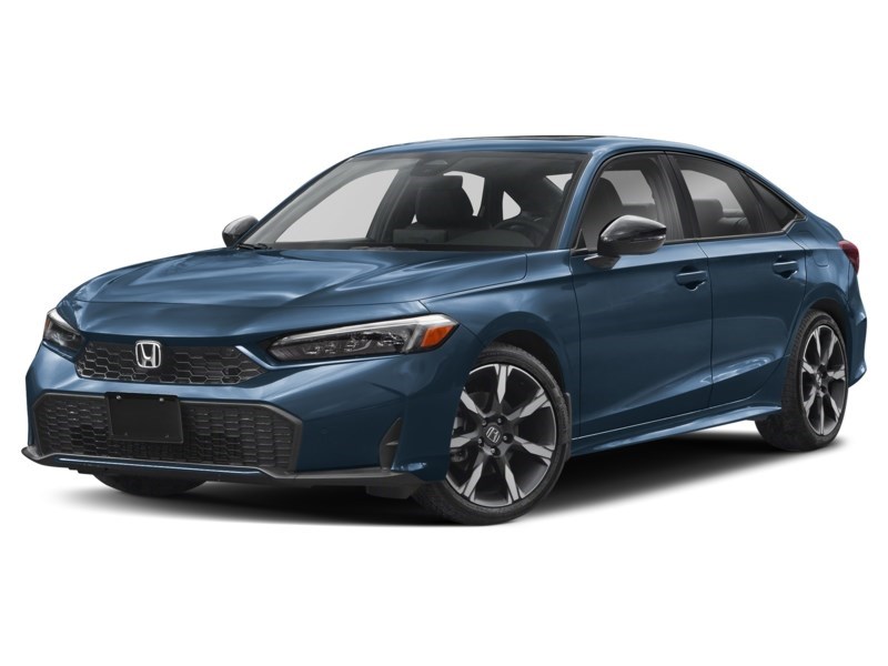 2025 Honda Civic Hybrid Sport Touring eCVT Blue Lagoon Pearl  Shot 1