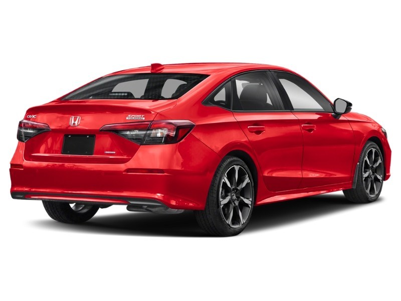 2025 Honda Civic Sedan Hybrid Sport Touring eCVT Rallye Red  Shot 31