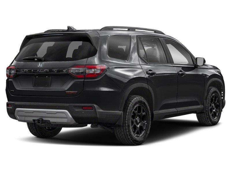 2025 Honda Pilot TrailSport AWD Crystal Black Pearl  Shot 2