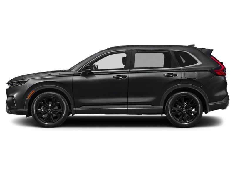 2025 Honda CR-V Hybrid Touring AWD Crystal Black Pearl  Shot 3