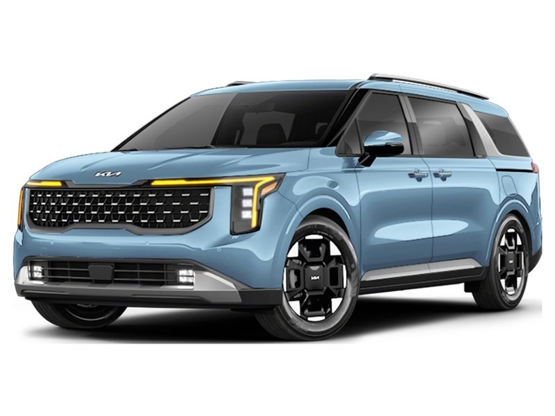 2026 Kia Carnival EX FWD Storm Blue  Shot 2