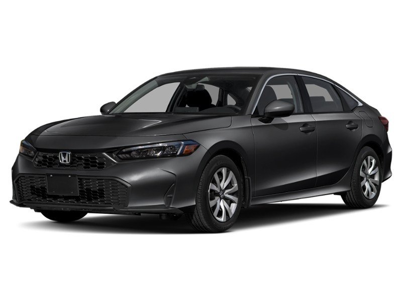 2026 Honda Civic LX CVT Crystal Black Pearl  Shot 4
