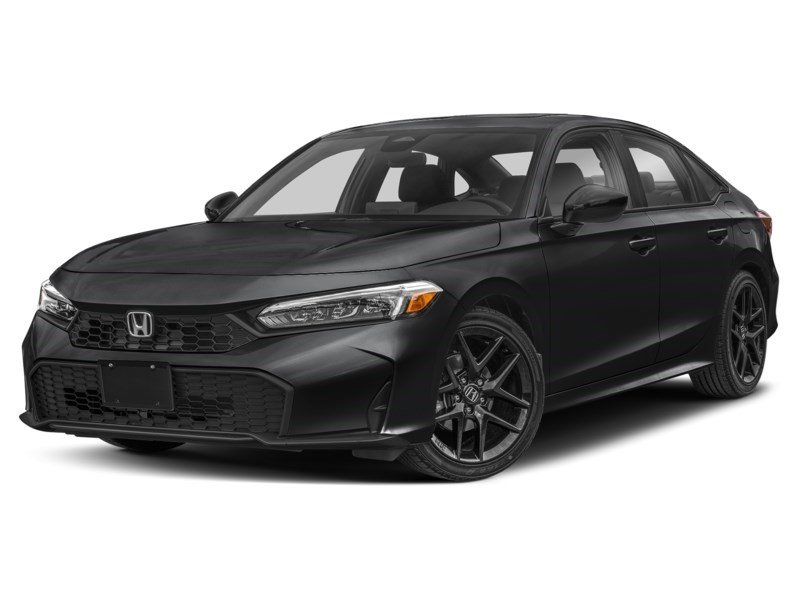 2026 Honda Civic Sport CVT Crystal Black Pearl  Shot 1