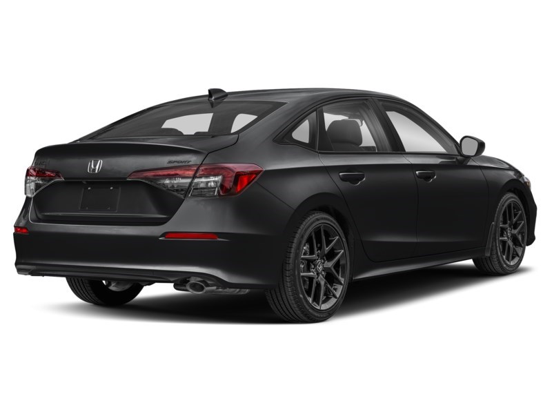 2026 Honda Civic Sport CVT Crystal Black Pearl  Shot 2