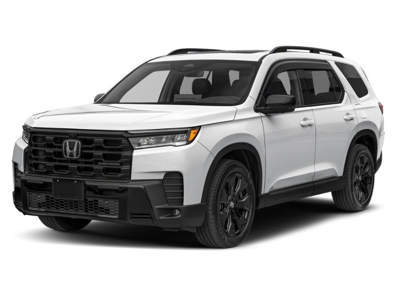 2026 Honda Pilot Black Edition AWD Platinum White Pearl  Shot 4