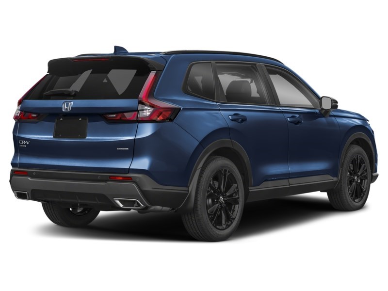 2026 Honda CR-V Hybrid Touring AWD Canyon River Blue Metallic  Shot 2
