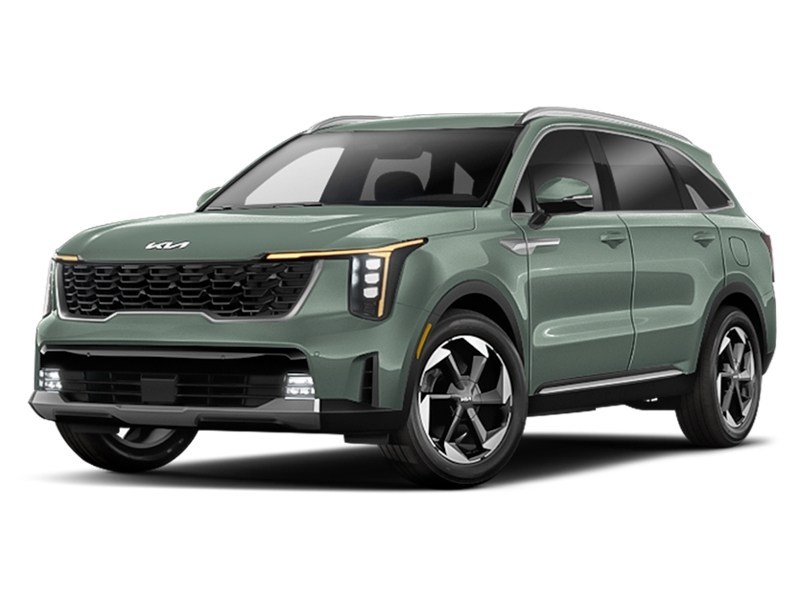 2026 Kia Sorento HEV LX AWD Cityscape Green  Shot 1