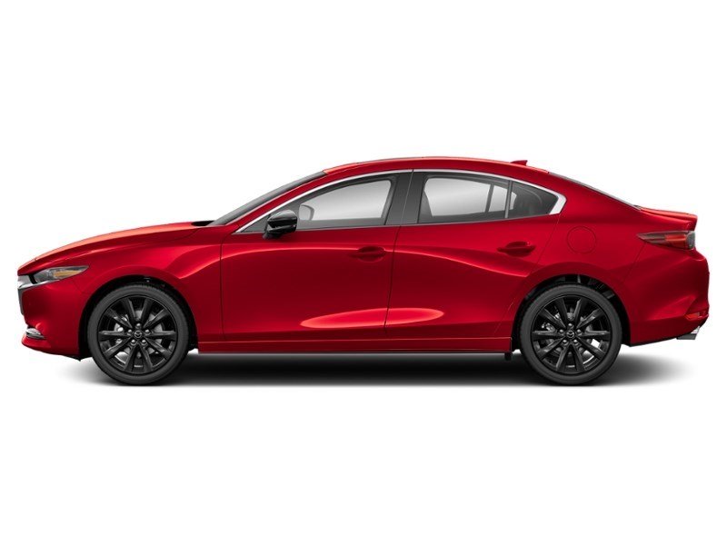 2026 Mazda Mazda3 GT w/Turbo i-ACTIV AWD Soul Red Crystal Metallic  Shot 2