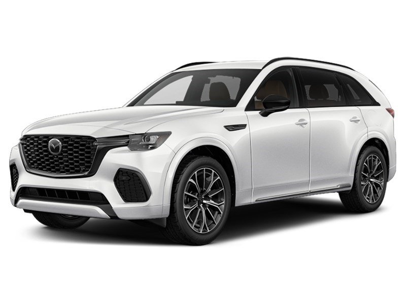 2026 Mazda CX-70 PHEV Signature AWD Rhodium White Metallic  Shot 1