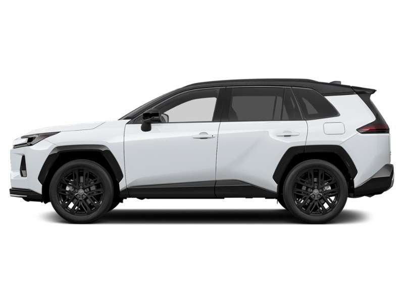 2026 Toyota RAV4 Plug-In Hybrid XSE AWD Wind Chill Pearl w/Black Roof  Shot 2