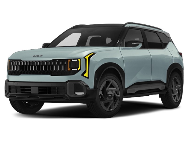 2027 Kia Seltos X-Line AWD Iceberg Green  Shot 3