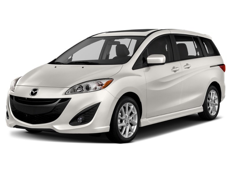 2012 Mazda Mazda5 4dr Wgn Man GT Crystal White Pearl  Shot 1