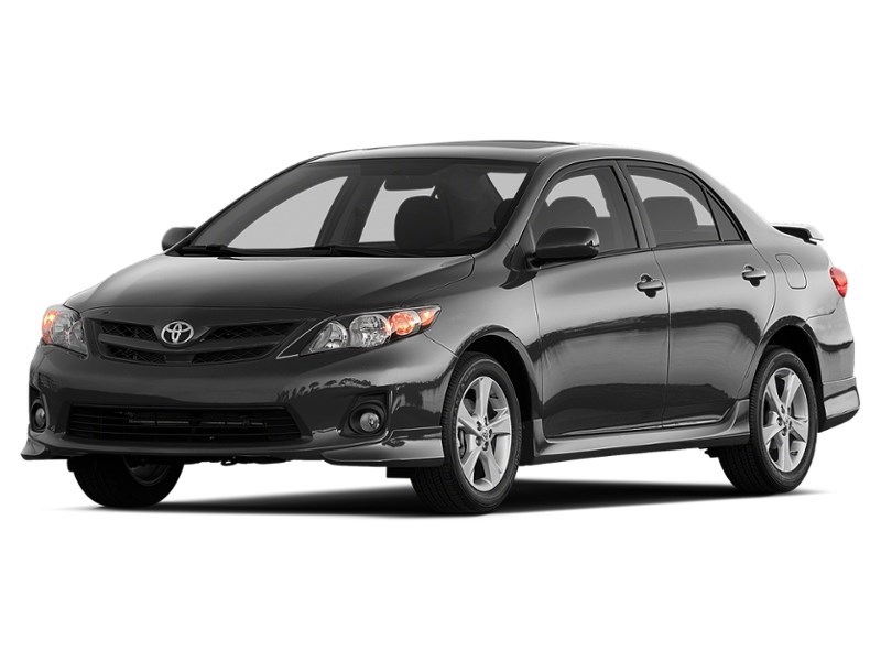 2012 Toyota Corolla 4dr Sdn Auto S Magnetic Grey Metallic  Shot 2