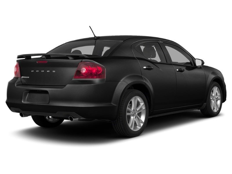 2013 Dodge Avenger 4dr Sdn Black  Shot 2