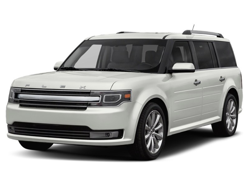 2014 Ford Flex 4dr SEL AWD White Platinum Metallic Tri-Coat  Shot 41