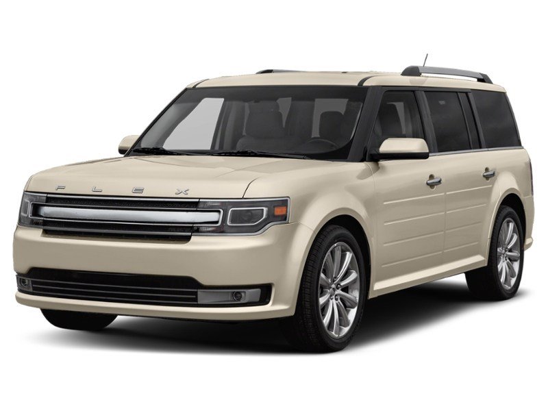2014 Ford Flex 4dr SEL AWD White Suede  Shot 50