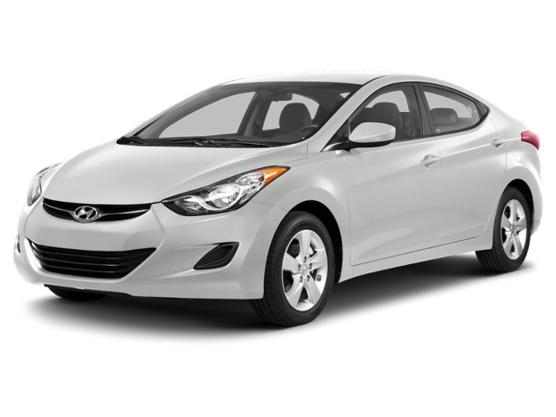 2013 Hyundai Elantra 4dr Sdn Man GL Shimmering White Mica  Shot 29