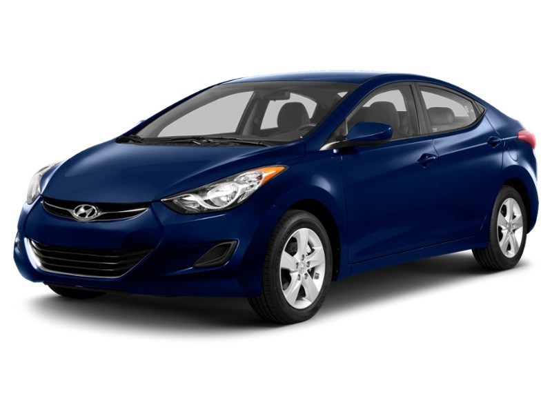 2013 Hyundai Elantra 4dr Sdn Man GL Indigo Night Mica  Shot 35