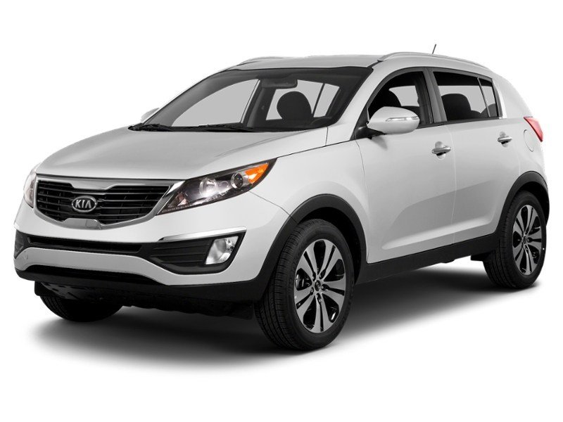 2013 Kia Sportage AWD 4dr I4 Auto EX Clear White  Shot 4