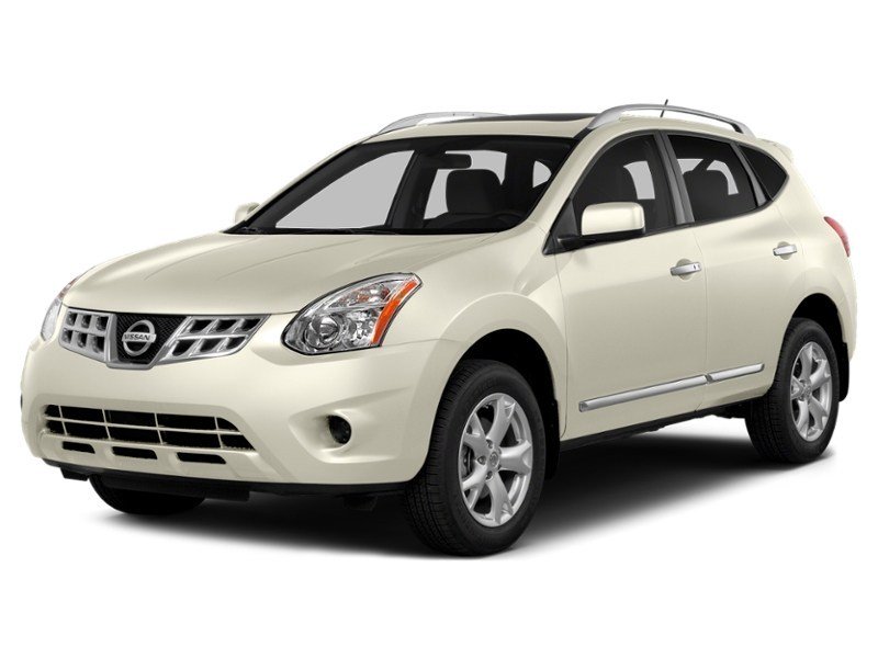 2013 Nissan Rogue AWD 4dr S Pearl White  Shot 40