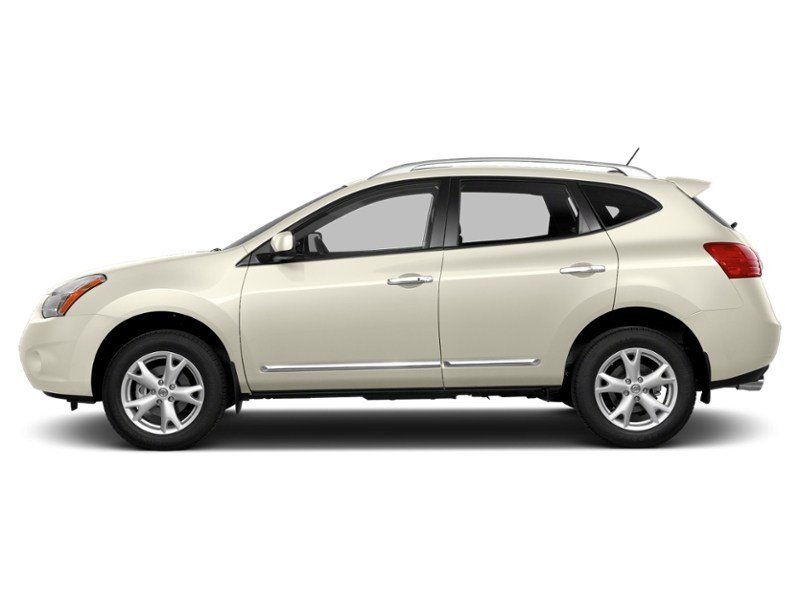 2013 Nissan Rogue AWD 4dr S Pearl White  Shot 41