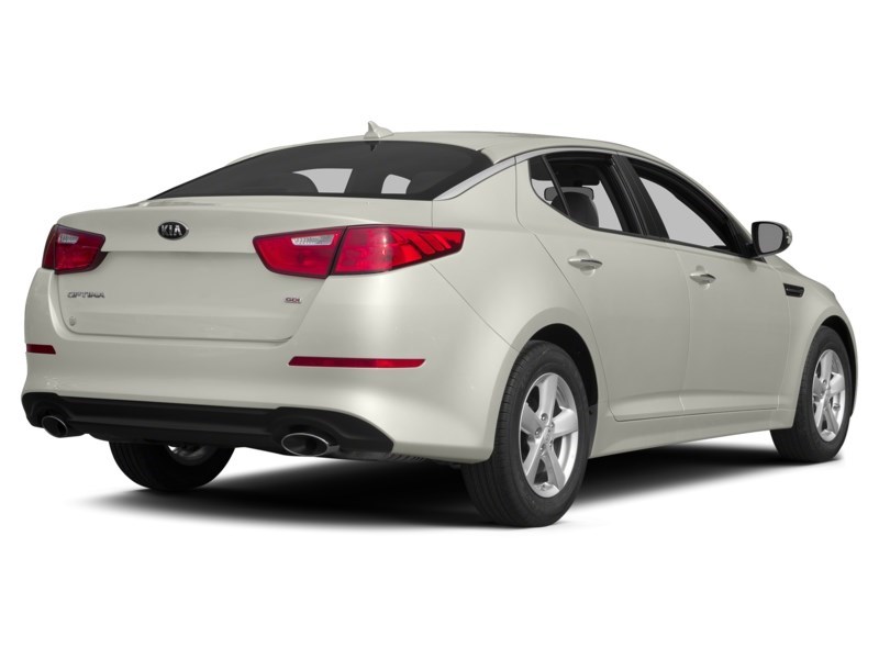 2015 Kia Optima 4dr Sdn Auto LX w/Sunroof Snow Pearl White  Shot 23
