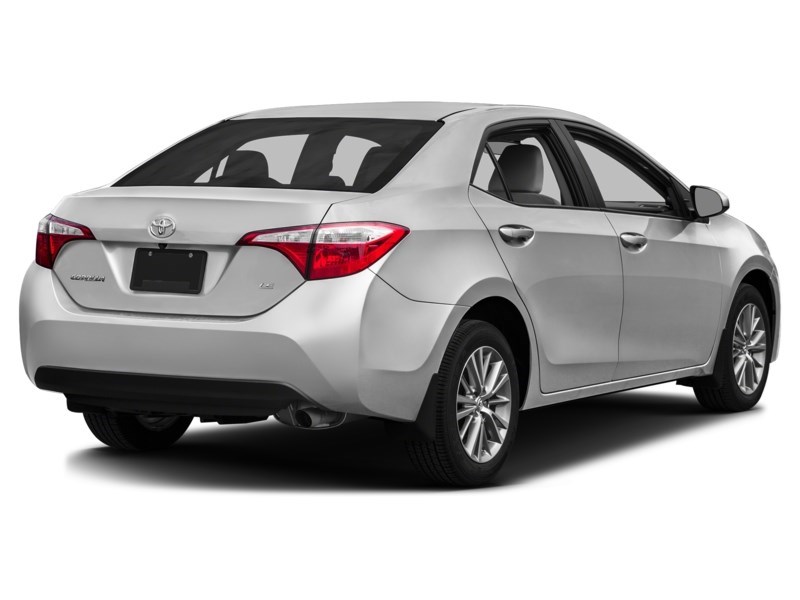 2015 Toyota Corolla 4dr Sdn CVT LE Classic Silver Metallic  Shot 6