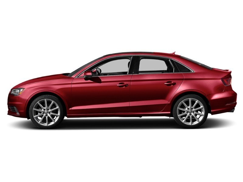 2015 Audi A3 4dr Sdn FrontTrak 1.8T Komfort Brilliant Red  Shot 45